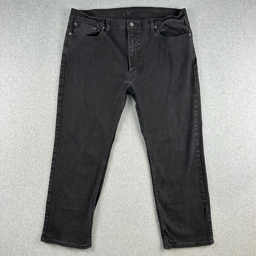 Levi's 559 Jeans Men 40x30 Black‎ Relaxed Straight Denim Western Rodeo Dark Wash